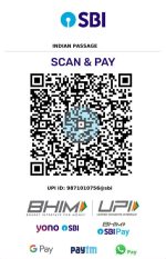 Indian Passage SBI QR Code